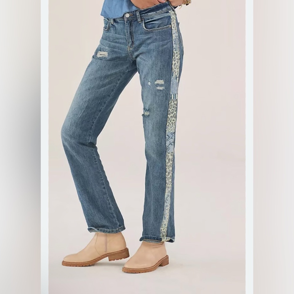 Anthropologie Pilcro Slim Boyfriend Denim Jeans Pants Size 25